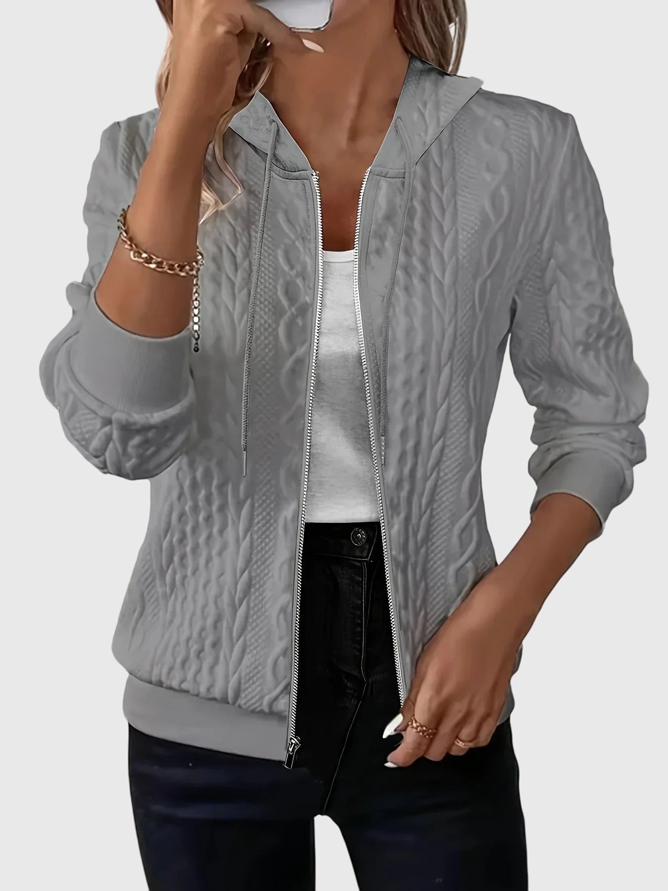 Lena™ - Bluza z zamkiem