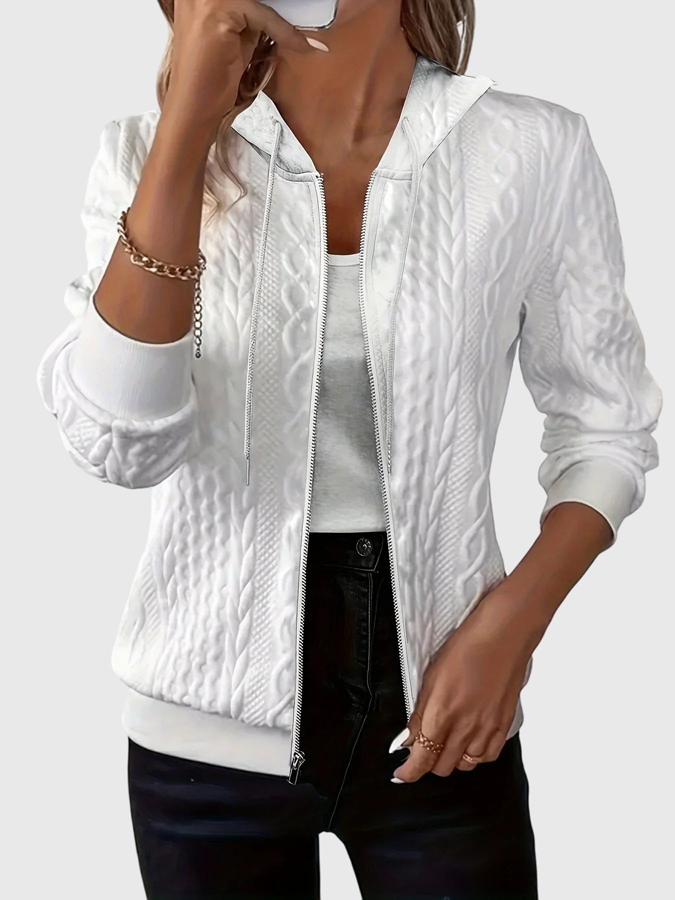 Lena™ | Bluza z zamkiem