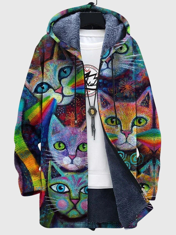 Anna™ | Kurtka z artystycznym nadrukiem