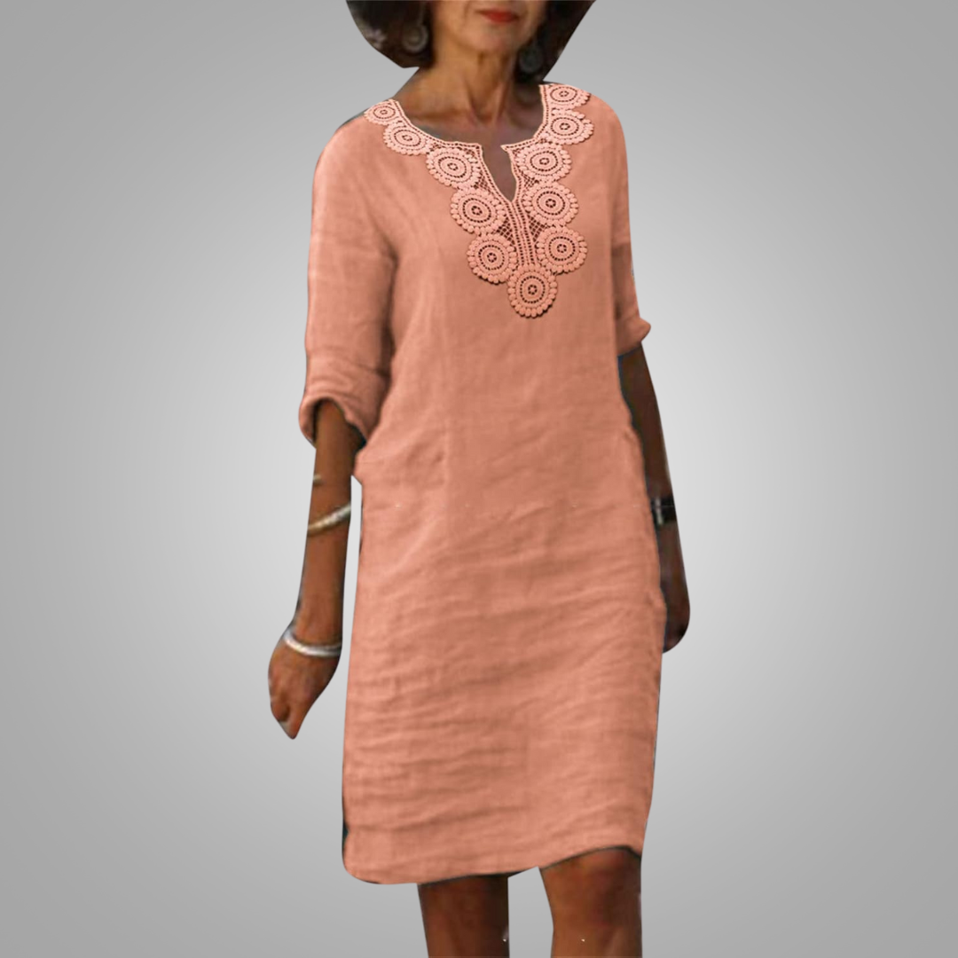 Karla™ – Elegancka suknia wieczorowa z dekoltem w serek