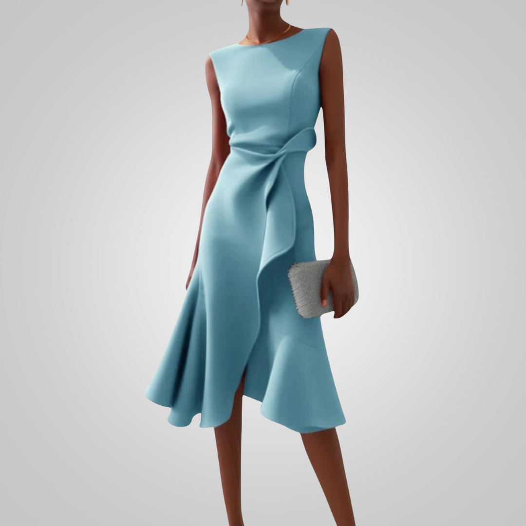 Karolin™ | Unikalna sukienka do połowy łydki