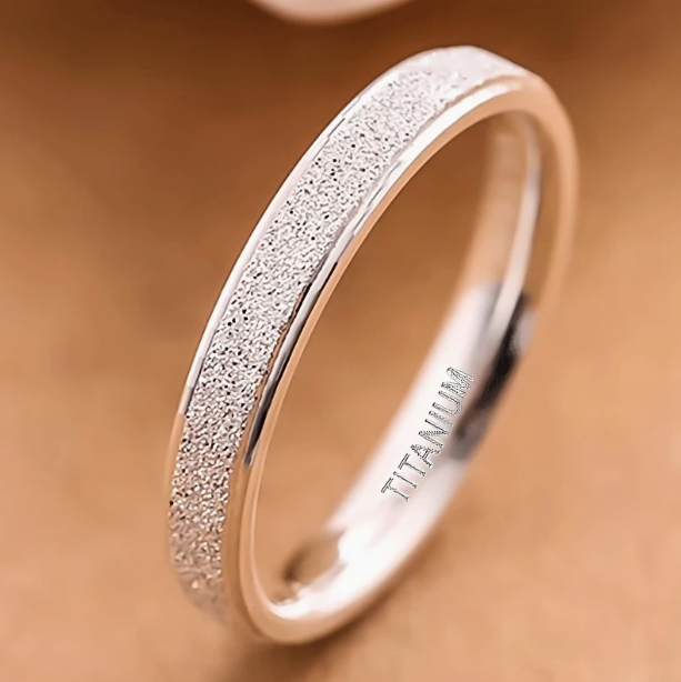 Pierścień Titan Srebro