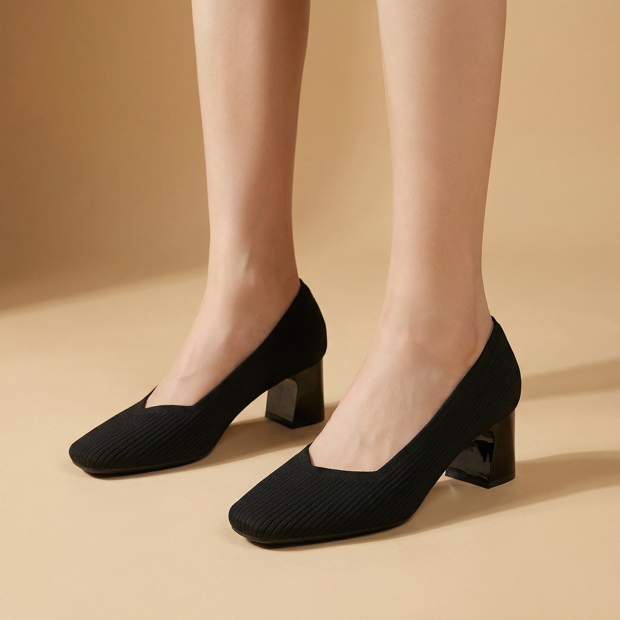 Marie | Komfortowe czółenka na stabilnym obcasie zapewniające bezbolesne podparcie