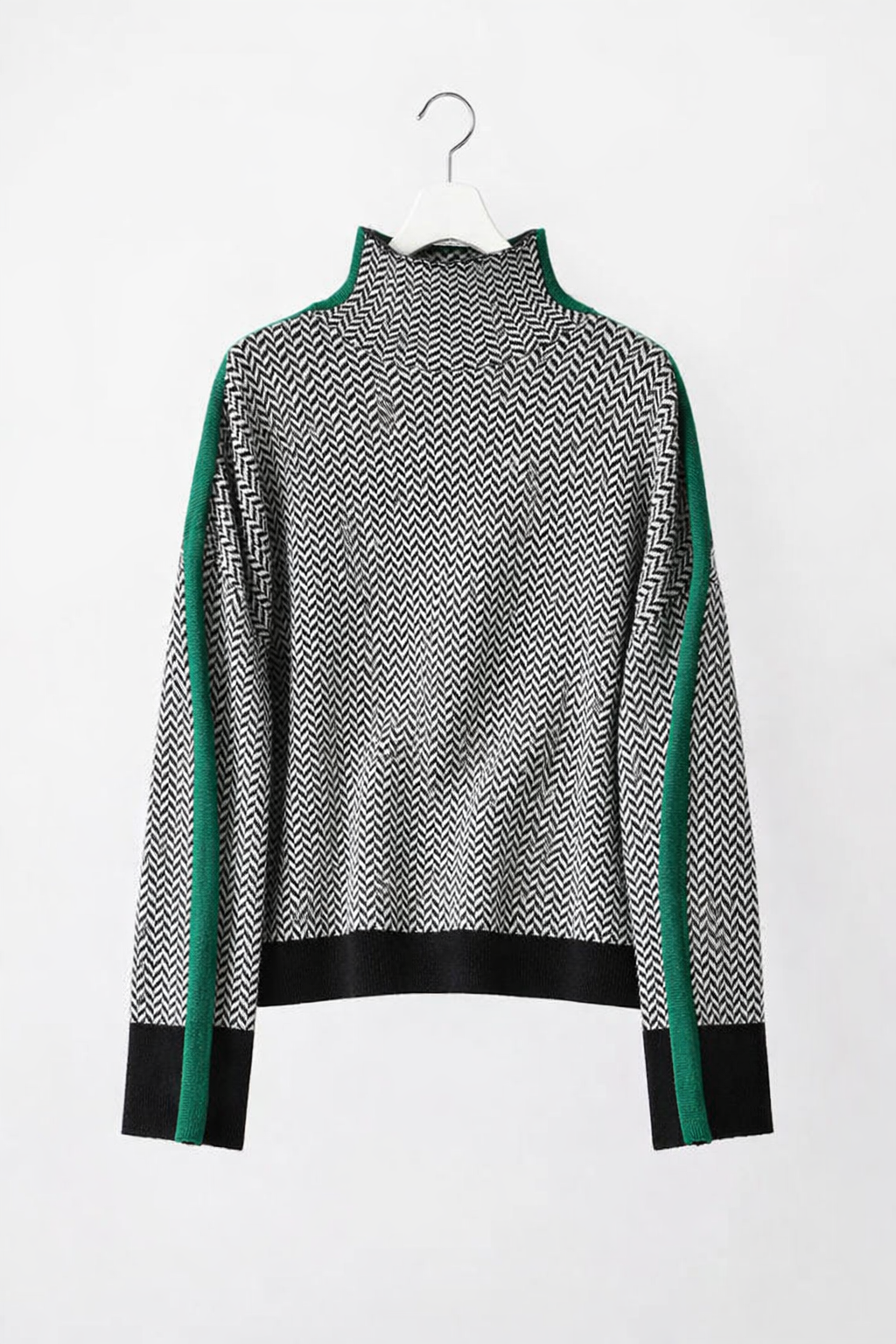 Klara | Golf z kontrastowymi paskami