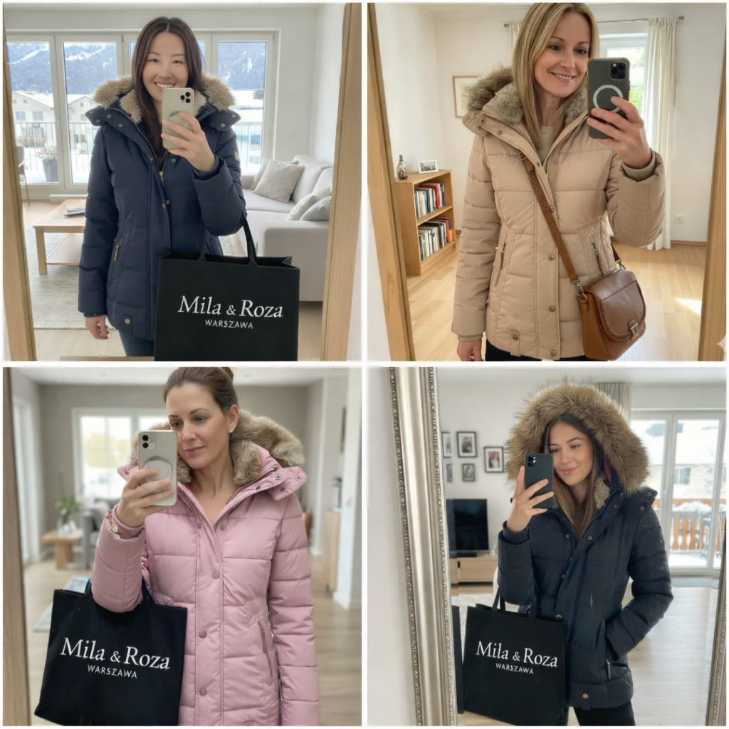 Marylin™ | Ciepły zimowy płaszcz z futrzaną podszewką