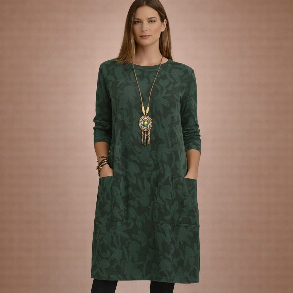 Mila – Elegancka Sukienka Zimowa