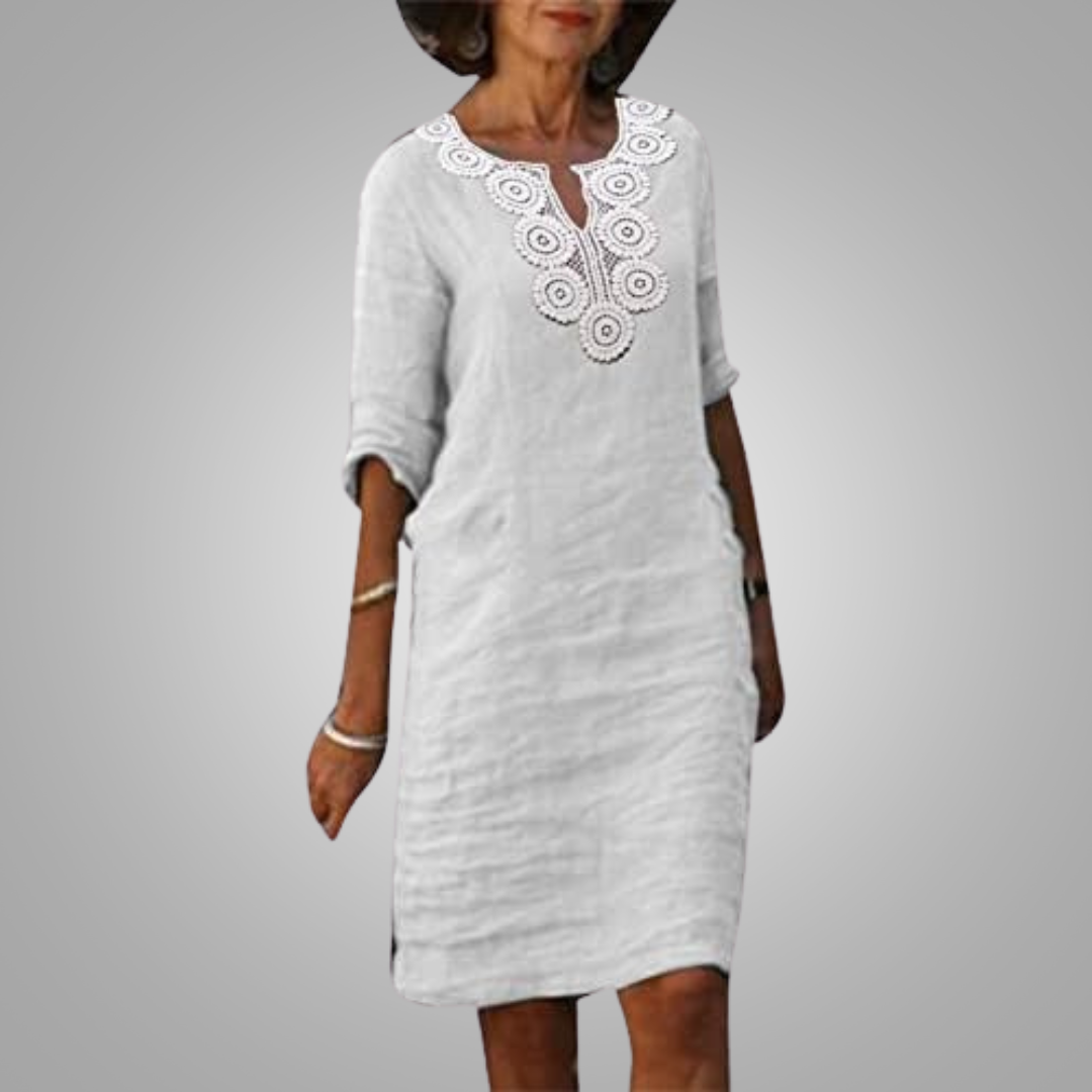 Karla™ – Elegancka suknia wieczorowa z dekoltem w serek