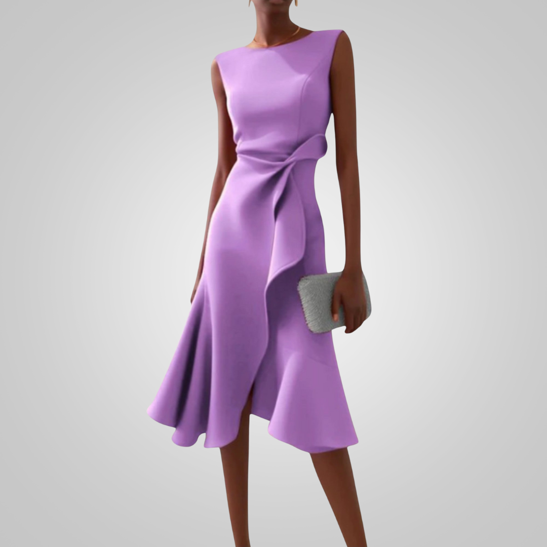 Karolin™ – Unikalna sukienka do połowy łydki