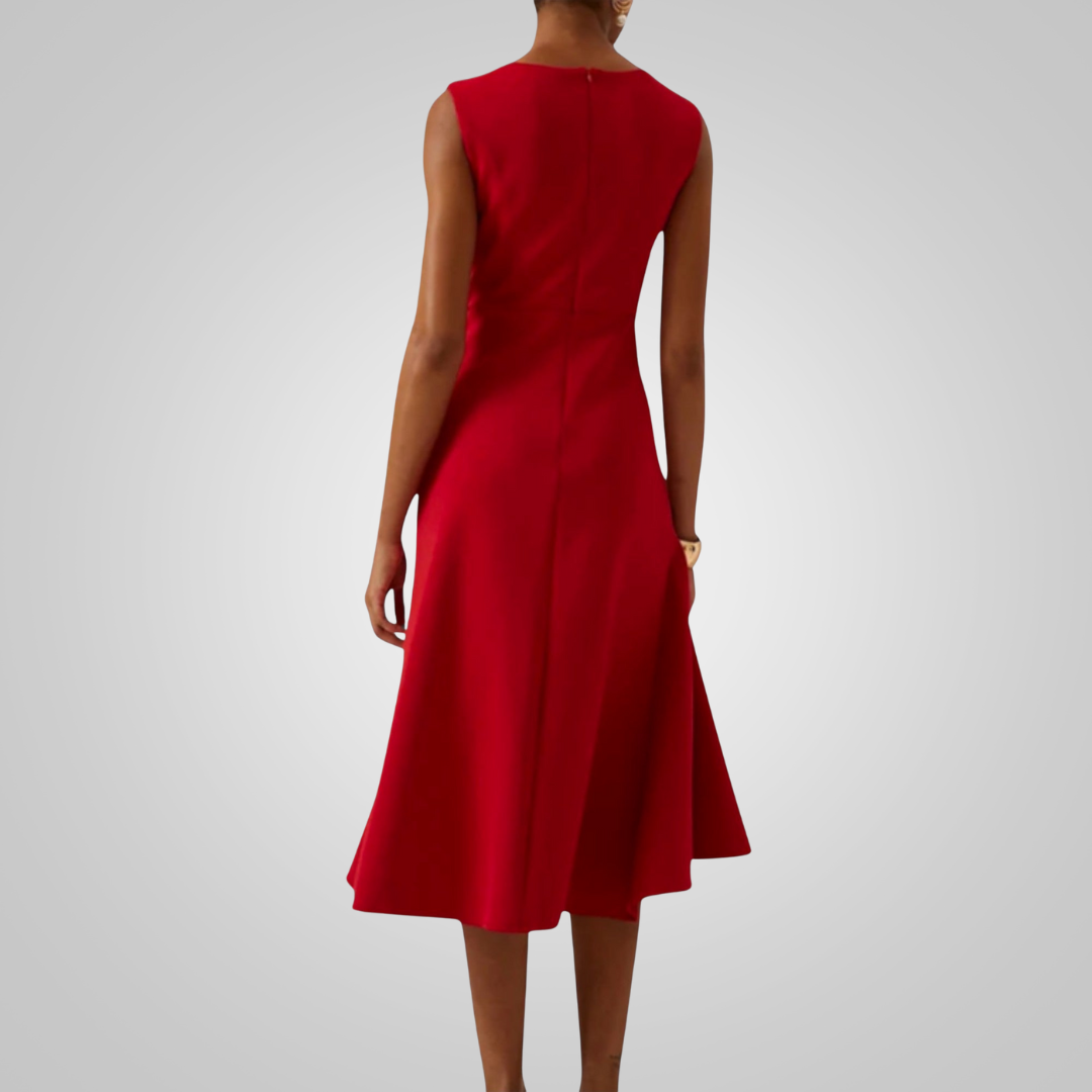 Karolin™ – Unikalna sukienka do połowy łydki