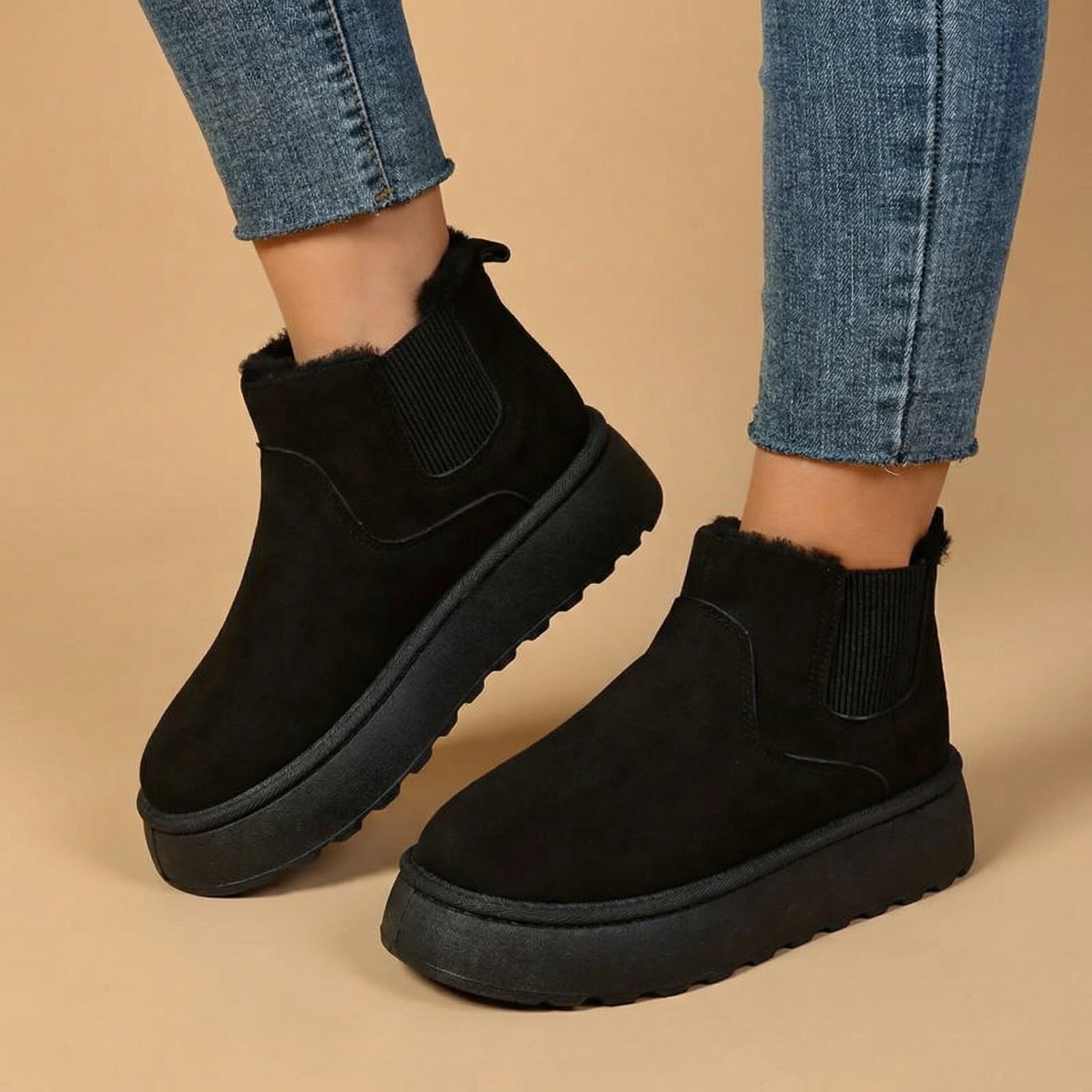 Andrea | Zimowe kozaki w stylu i z ciepłym komfortem