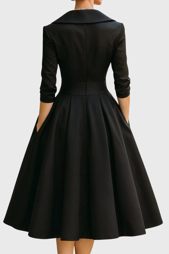 Rosa | Elegancka Sukienka Midi