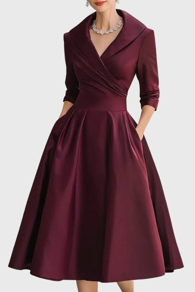 Rosa | Elegancka Sukienka Midi