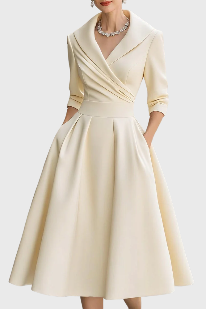 Rosa | Elegancka Sukienka Midi