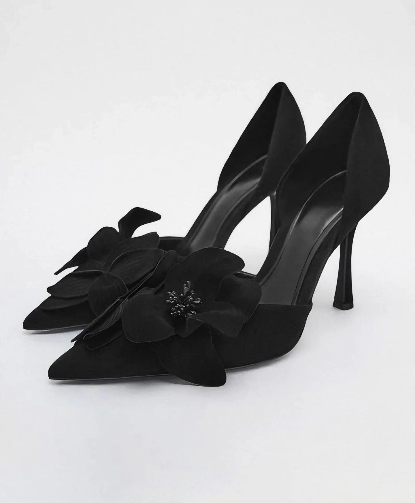 Kwiat popołudnia | Eleganckie buty na wysokim obcasie od projektanta