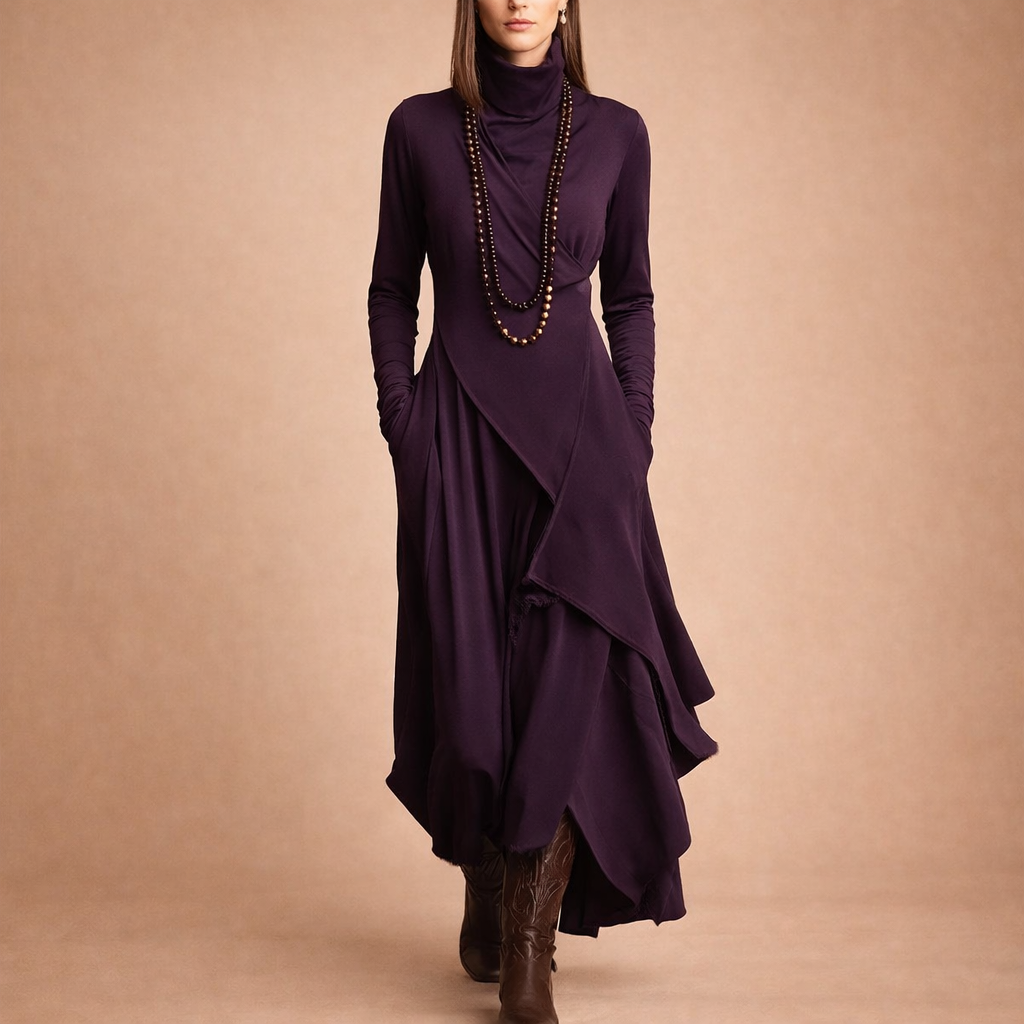 Larissa™ | Wysokiej jakości asymetryczna sukienka