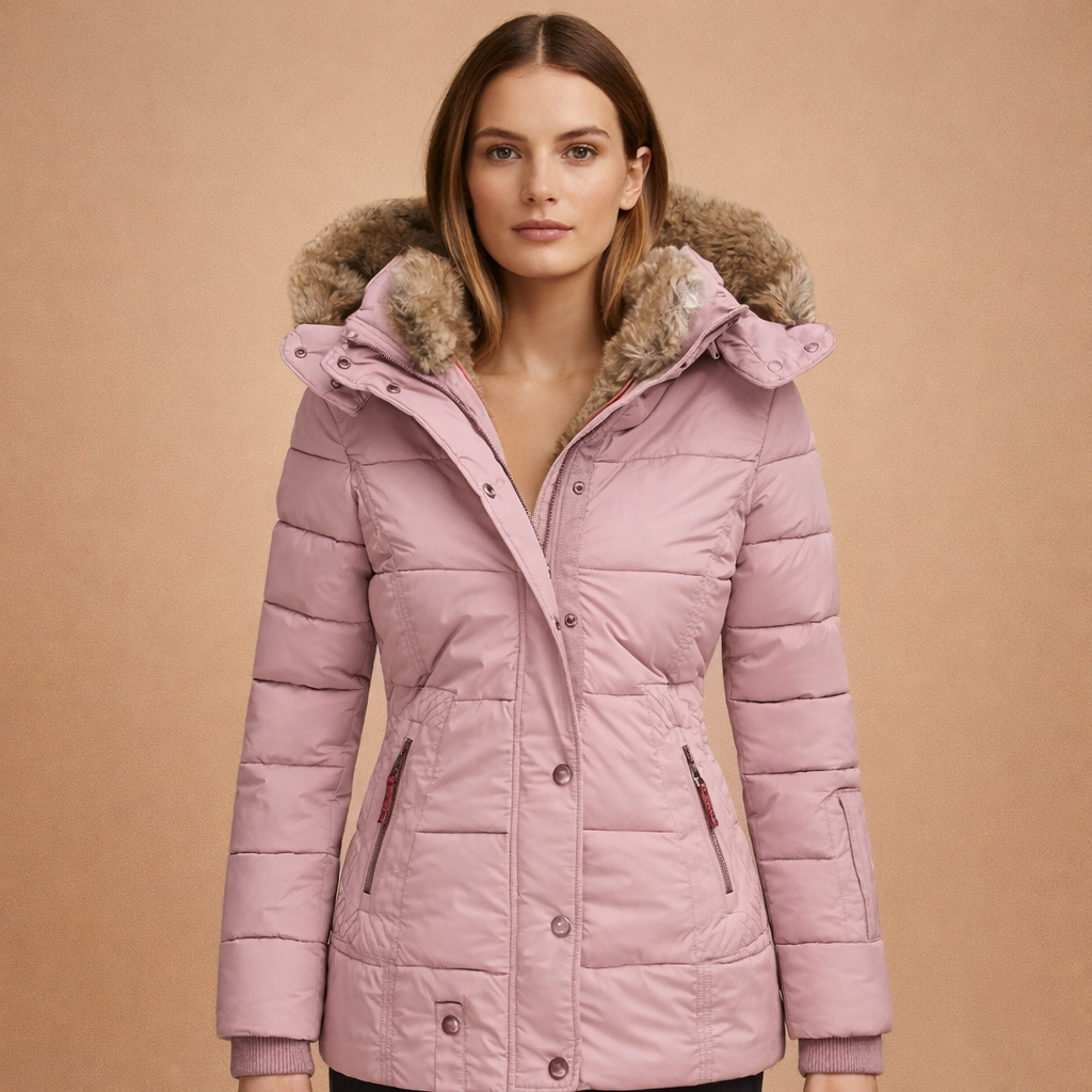 Marylin™ | Ciepły zimowy płaszcz z futrzaną podszewką